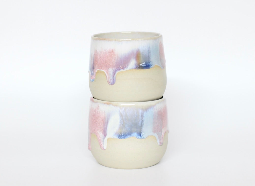 Becher Lila-mix