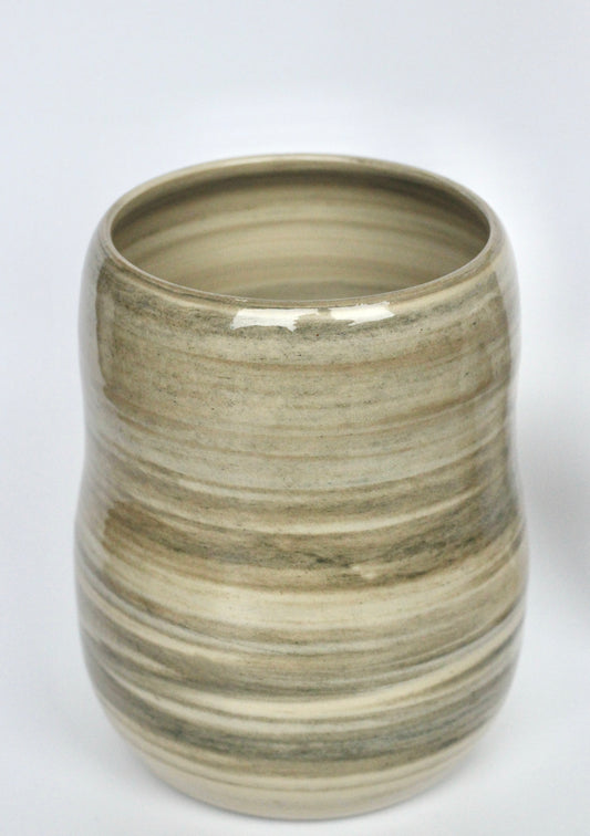 Vase marmoiert